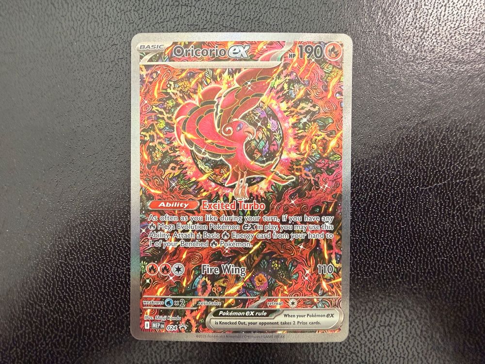 Oricorio ex MEP 024 MEP Black Star Promos (Charizard UPC) NM (Neu ...