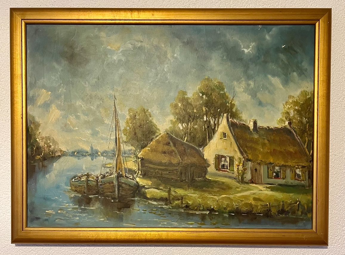 Dipinti: Landschaft Gemälde Signiert. – Usato da Rutschwil venduto da joz_w5mj