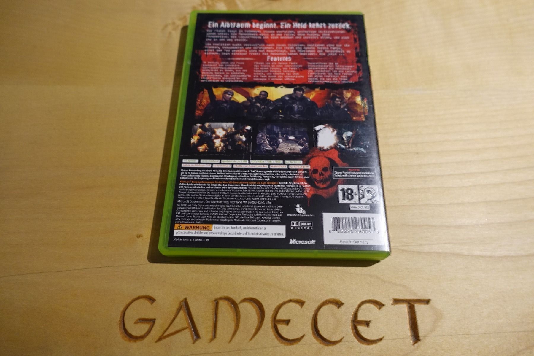 Spiele: Gears of War – Gebraucht aus Steinach von Gamecet 2