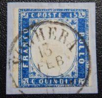 Italien Kat. 14 gest. 1863 Kat. 45 Euro