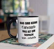 Lustige Tasse - Sixpack vom Denken, Neu