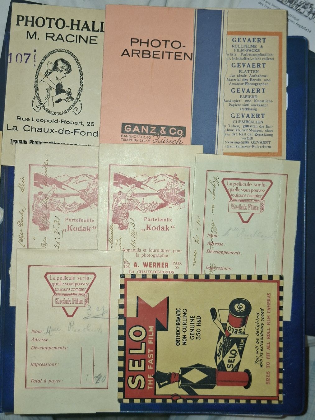 Kodak Pellicole: Div. Broschüren eca.. Kodak / Gevaert – Usato da Balgach venduto da SIMEON27 3