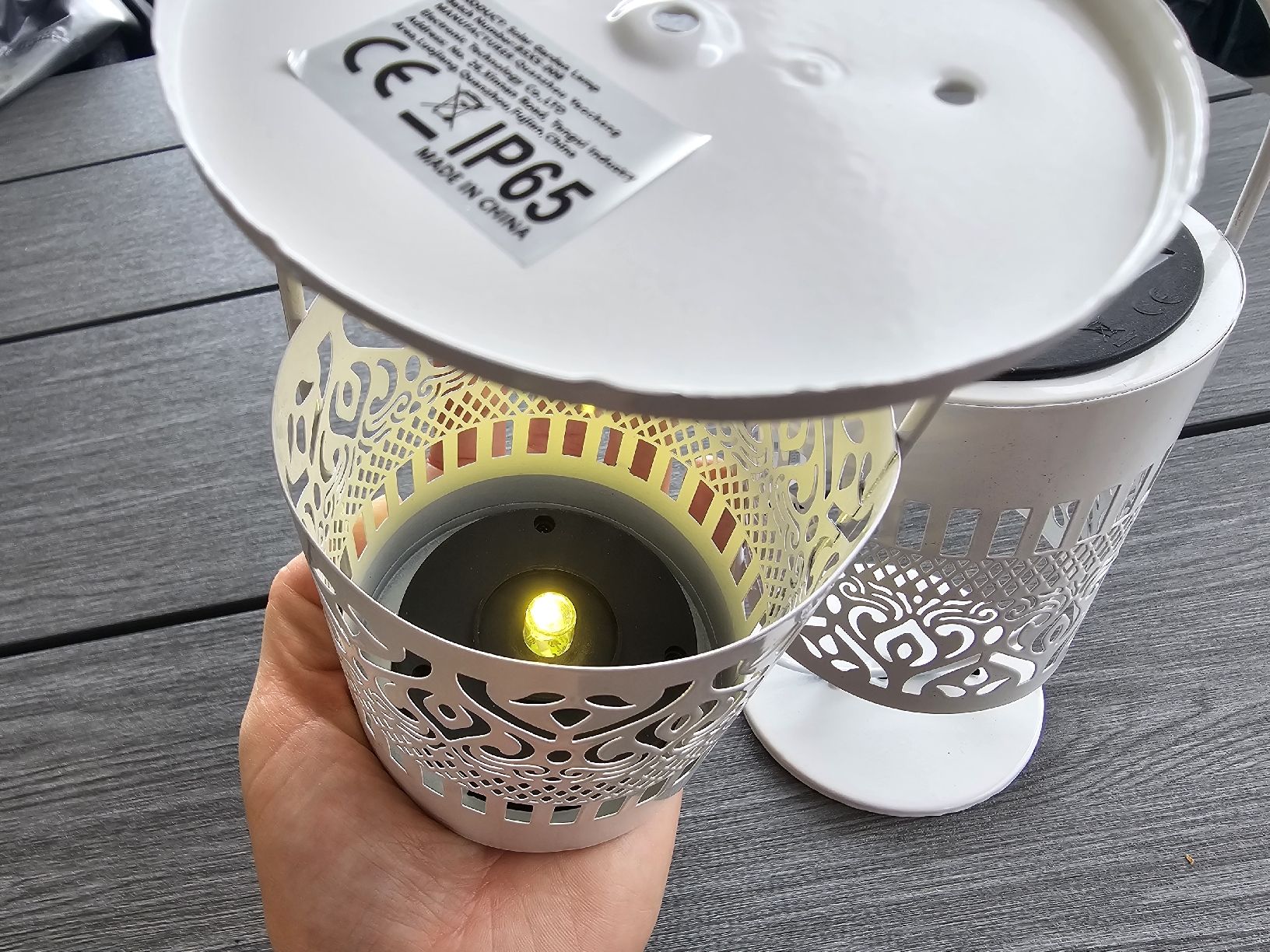 Lampen: 2 kleine Solar Lampen – Neu (gemäss Beschreibung) aus Büttikon AG von PAM120319 6