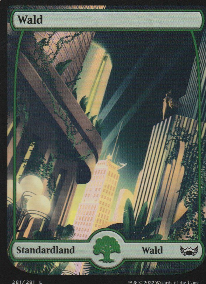 Magic The Gathering Sammelbilder & Trading cards: TCG Magic The Gathering MTG De SNC BASIC LANDS 281 Wald – Neu (gemäss Beschreibung) aus Vezia von Aquarius_Age