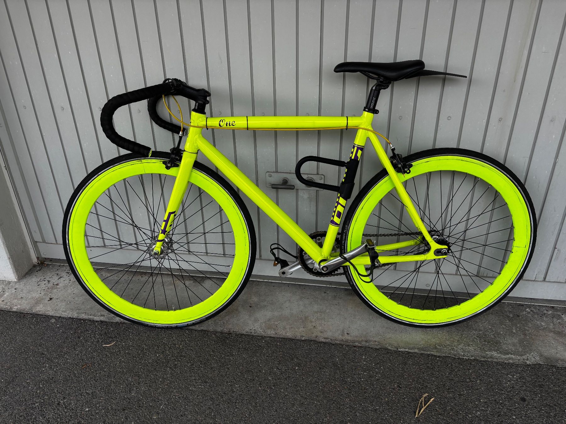 Biciclette: Drag One Fixie/Single Speed /Neongelb/ Einzigartig in CH – Usato da Kilchberg ZH venduto da rk_182