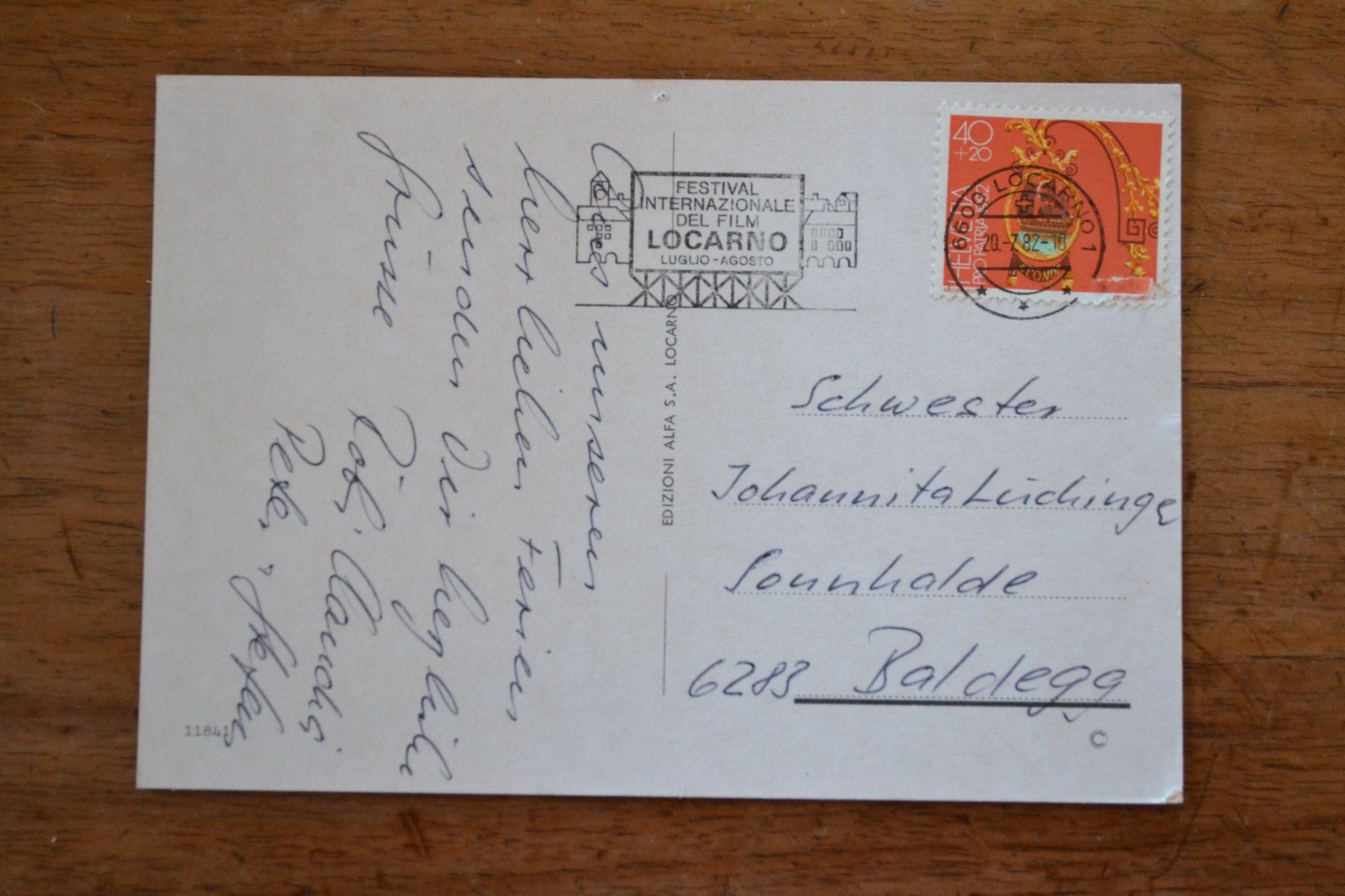 Cartoline postali: AK Locarno TI – Usato da Beinwil am See venduto da kajak55 1