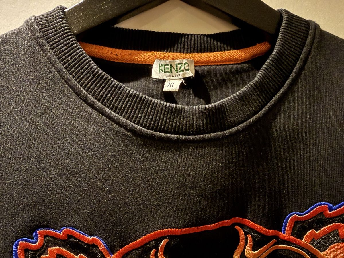 Kenzo Maglioni & Felpe: Kenzo Paris Herren Pullover Grösse XL (eher M) – Usato da Basel venduto da Barbeiro 1
