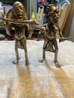 2 Antike Afrikanische Figuren, Kunsthandwerk,Kamerun (v)