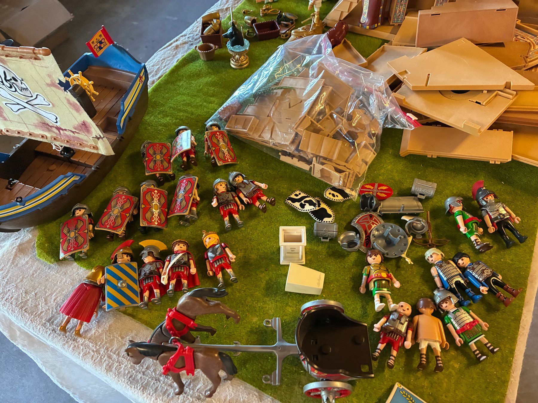 Playmobil Giocattoli: Playmobil Römer- Pyramiede-Schiff – Usato da Ueberstorf venduto da gui_f2q8 1