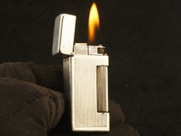 Dunhill Automatik Benzinfeuerzeug Swiss AUTO Rollalite mini!