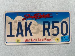 🇺🇸🇺🇸 USA Nummernschild # South Dakota  # 🇺🇸🇺🇸