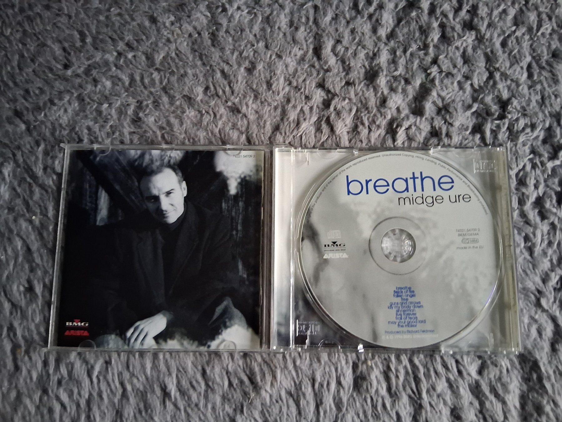 CD: MIDGE URE     BREATHE      CD – Usato da Wetzikon ZH venduto da Ramones01 2
