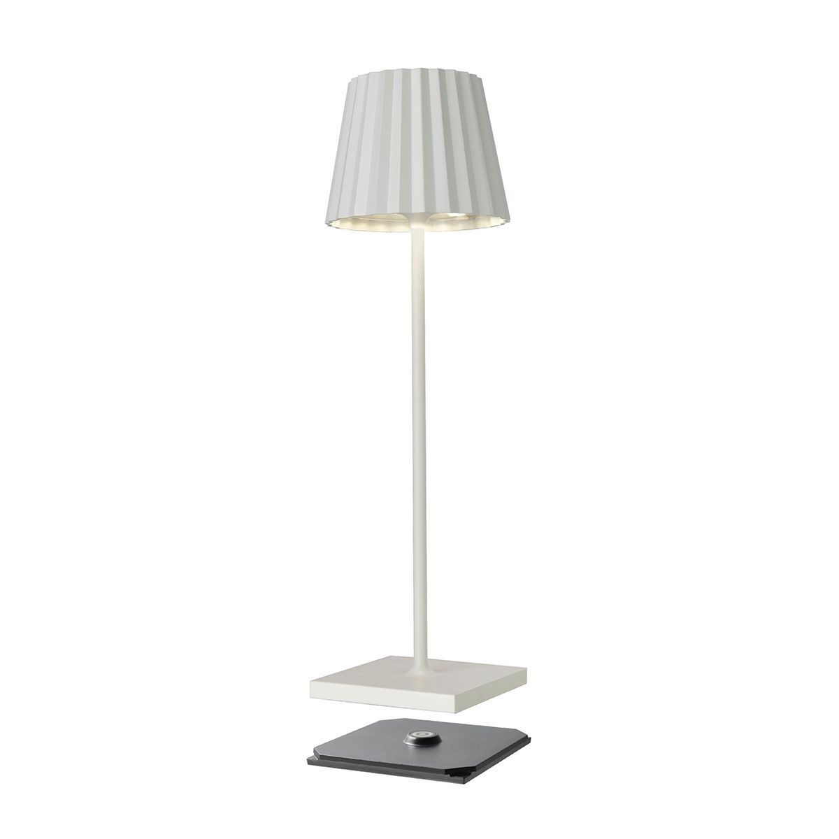 Lampade: Aussen Tischleuchte, Akku, 38 cm Höhe – Nuovo (secondo la descrizione) da Kreuzlingen venduto da Smart-Light