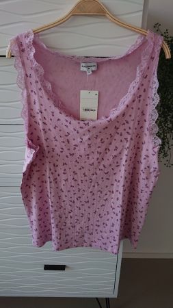 Damen-Top Grösse 54, 100% Baumwolle - NEU --- Porto nur Fr 4
