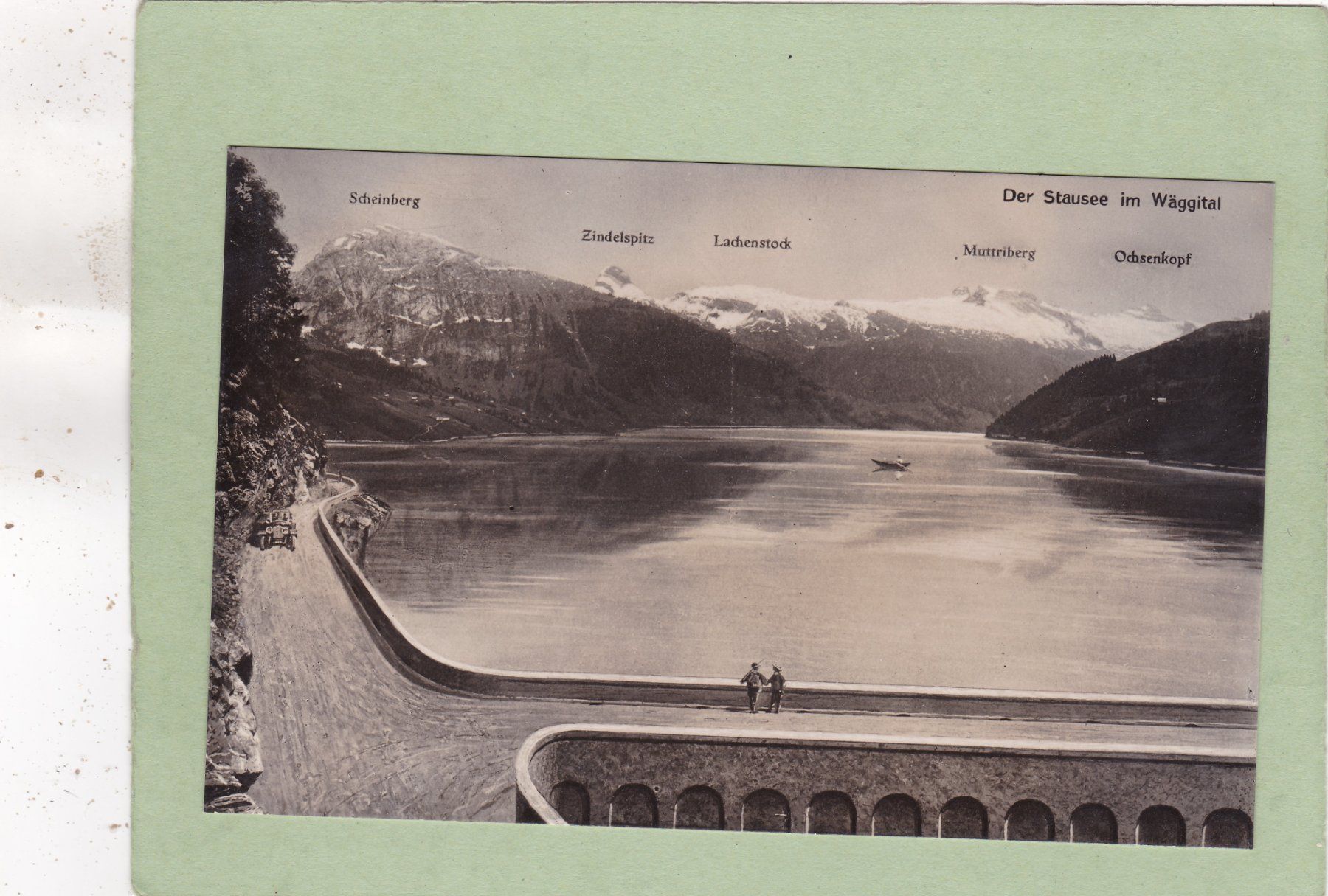Ansichtskarten: Der Stausee im Wäggital – Gebraucht aus Herisau von Lisegrat2008