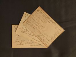 3 Alte Arzt-Rezepte USA Apotheke ~1930 – Pioneer Drug Store