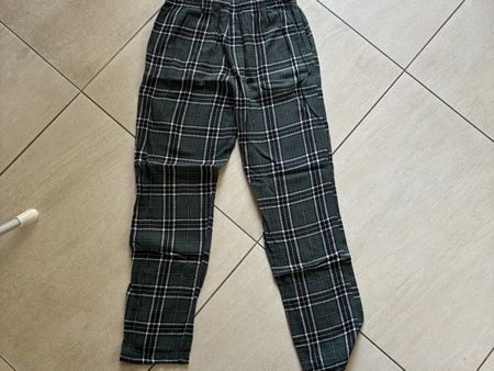 Pantalon de pyjama H&M carreaux vert taille S bon état