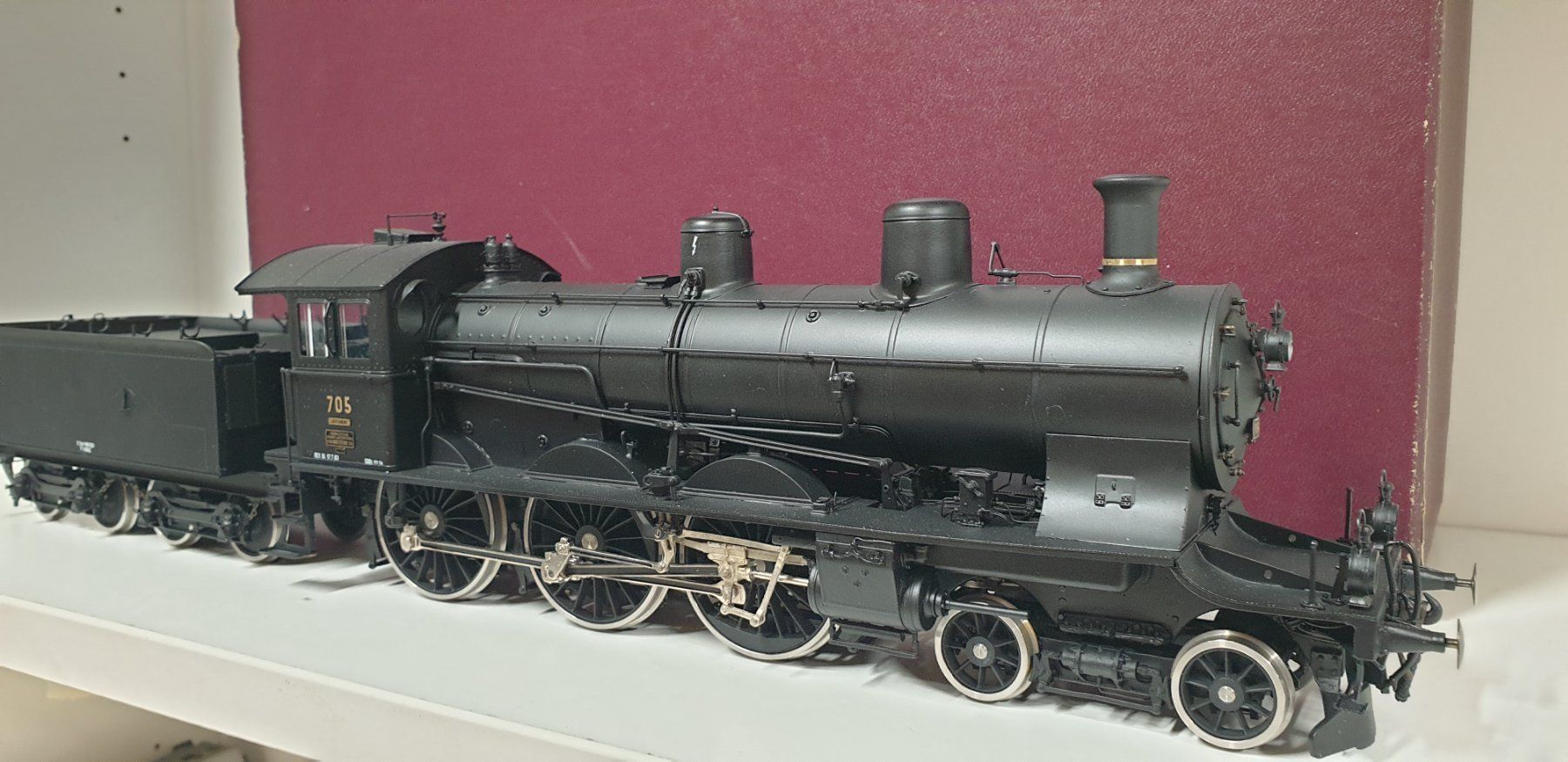 Fulgurex Modellini di ferrovie: Fulgurex Spur 0 SBB Dampflok A3/5 705 – Nuovo (secondo la descrizione) da Geroldswil venduto da TopTrain54 2