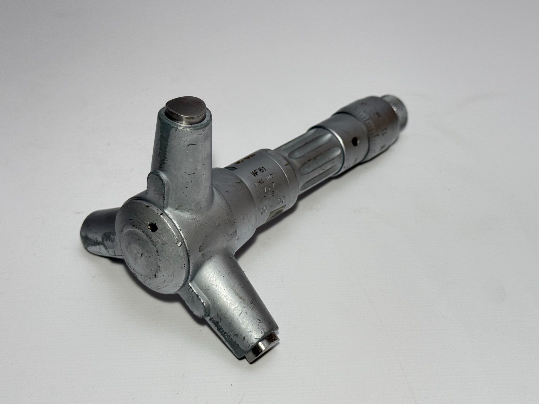 Tesa Misurare: TESA Innenmikrometer 90-100mm Dreipunktmikrometer – Usato da Boswil venduto da ABLagerBoswil 4