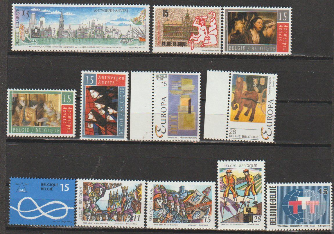Alle Briefmarken: Belgique, divers thèmes, bon état – Neu und originalverpackt aus Crans-Montana von kira56 1
