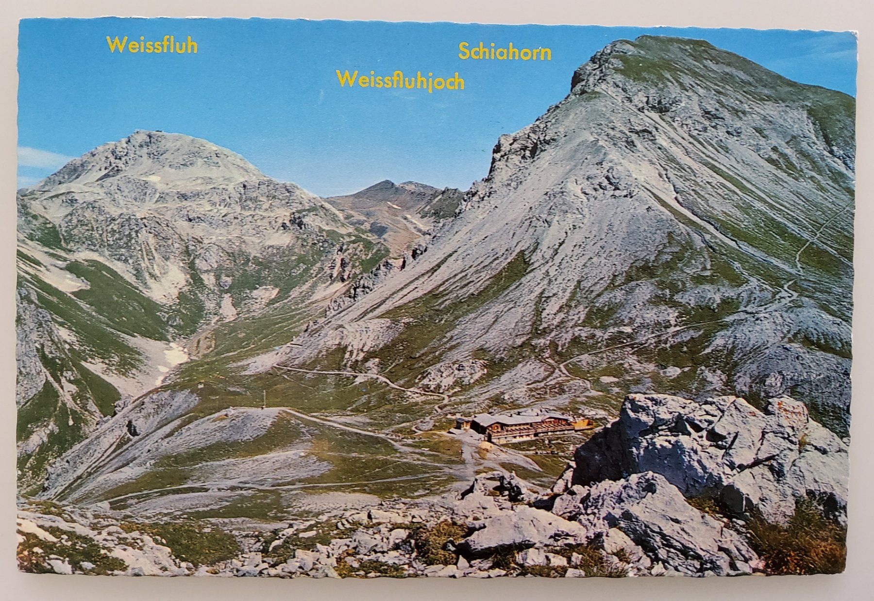 Cartoline postali: Ansichtskarte Davos, Berghaus Strelapass – Nuovo (secondo la descrizione) da Buchrain venduto da mue_kru