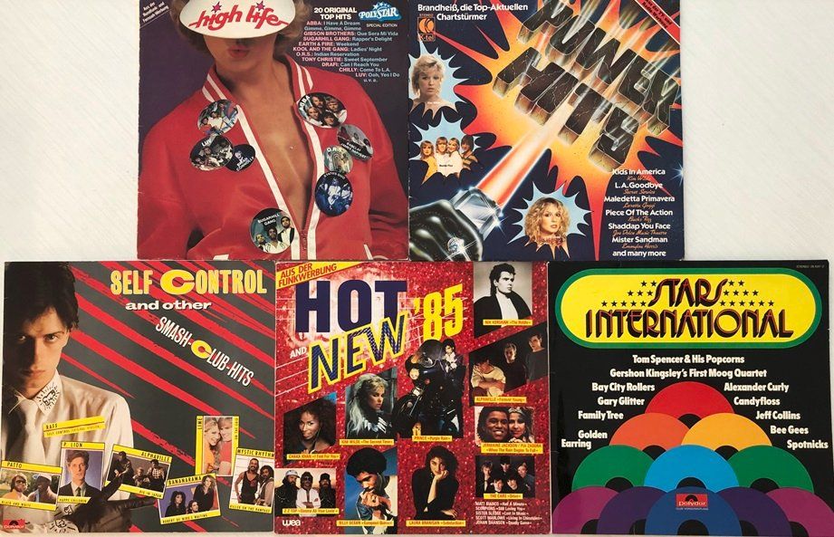 Dischi in vinile: 5x LPs Pop-/Rock-Sampler – Usato da Grüningen venduto da azulvinyl