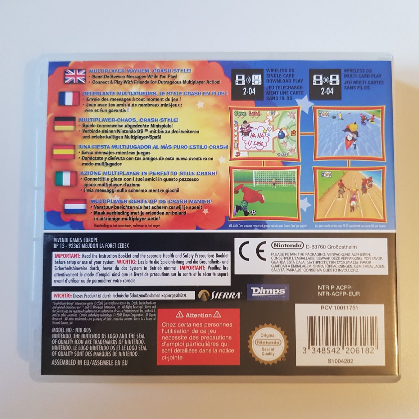Nintendo Giochi: Crash Boom Bang /DS – Usato da Münchenstein venduto da 2DGames 1
