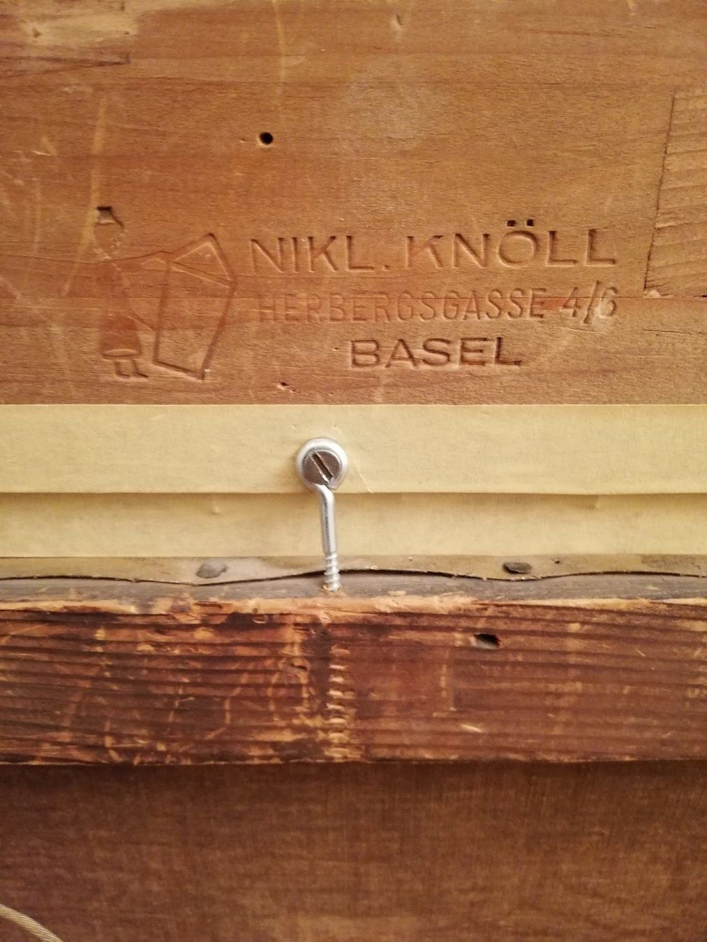 Gemälde: Wandbild antik – Gebraucht aus Basel von Arkouda 9