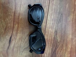 Lunettes noires meller, type farfalle