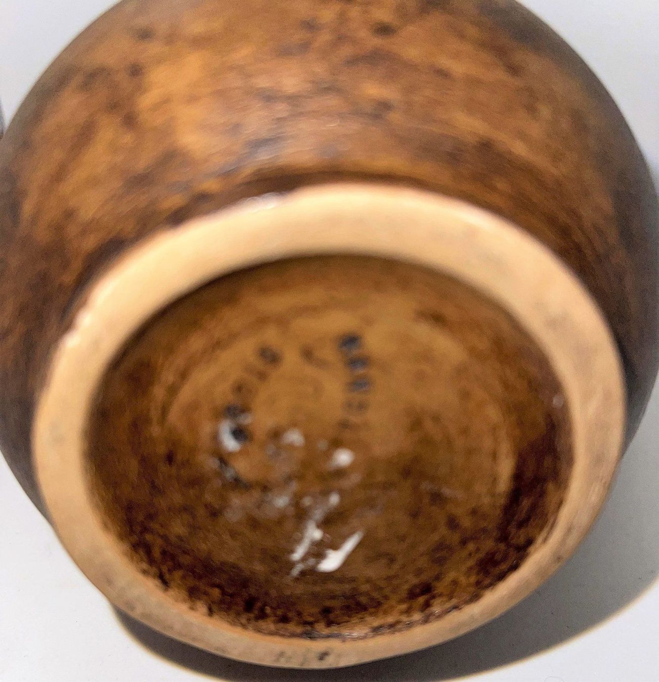 Karaffen: Krug Keramik H 12 cm. – Neu (gemäss Beschreibung) aus Lutzenberg von Truhe 4