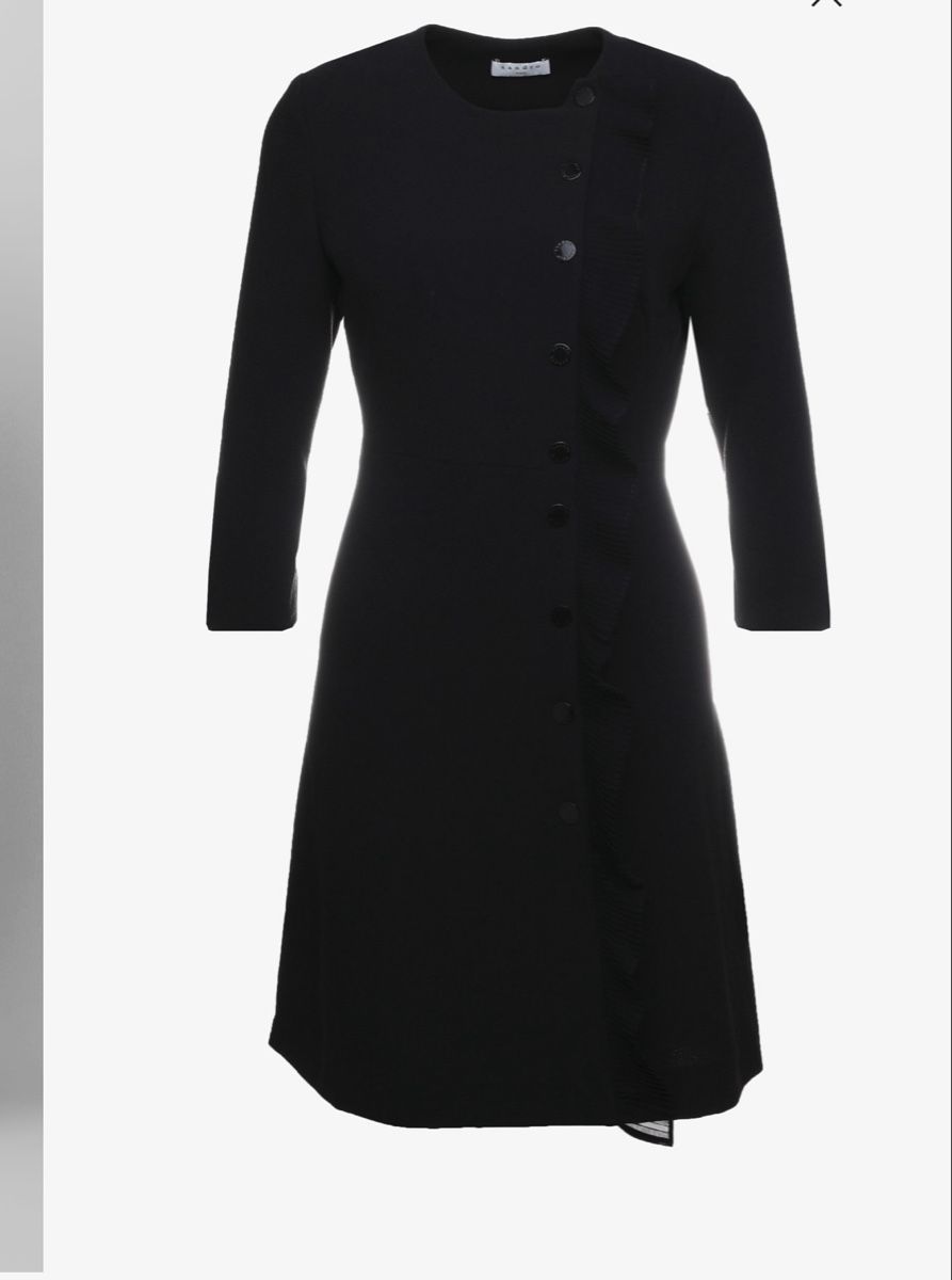 Sandro Vestiti: Sandro , Elegantes, kurzes, schwarzes Kleid, Grösse S – Nuovo (secondo la descrizione) da Worblaufen venduto da fortuna.. 5