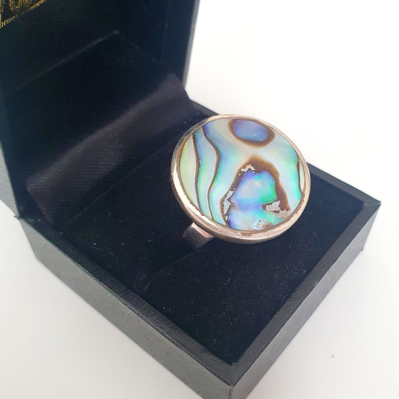 Anelli: Ring Silber mit Abalone Grösse 17.8 mm 925 Silber – Usato da Kreuzlingen venduto da Wunderkiste123 2