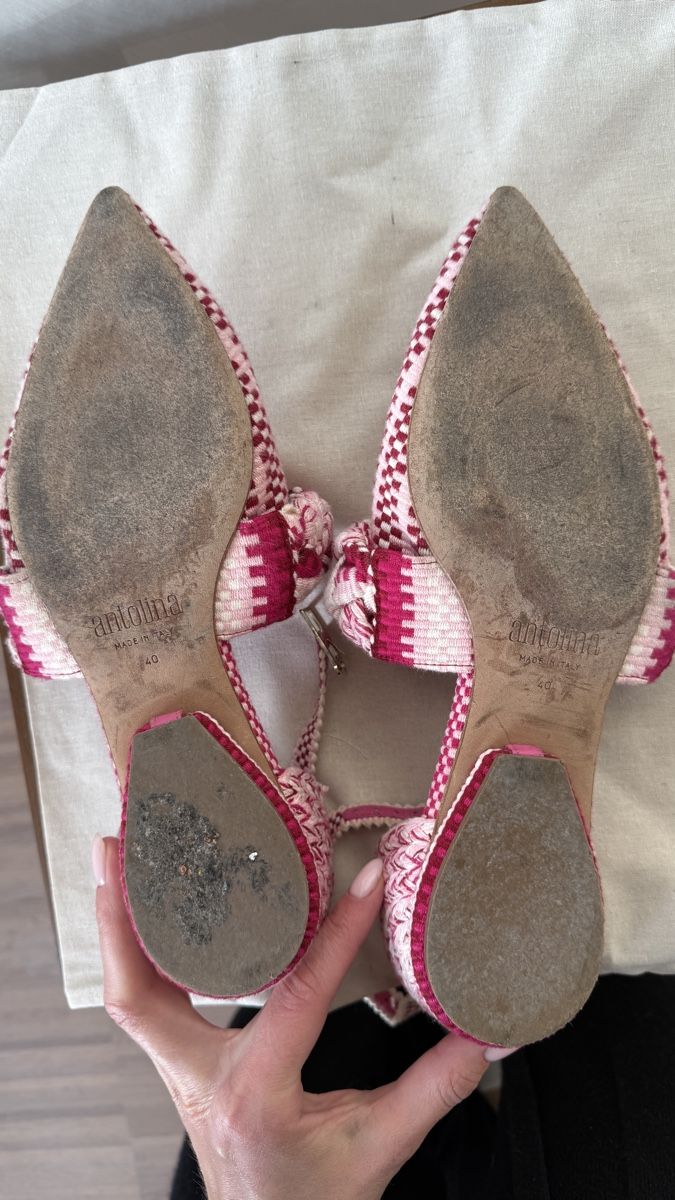 Scarpe da donna: Antolina Woven Pointed Toe Ballerinas, Size 40 – Usato da zug venduto da Inaar 6