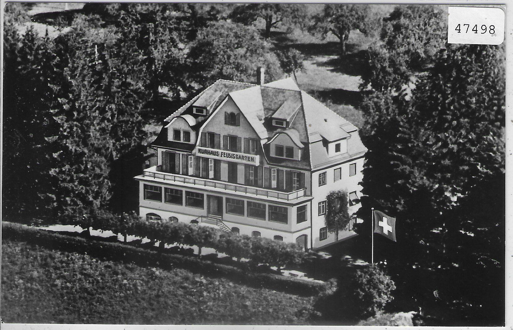 Cartoline postali: Kurhaus Feusisgarten Feusisberg – Usato da Ettingen venduto da Kartenplanet