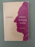 Goethe Gedichte, Jubiläumsausgabe 1749-1999, Reclam