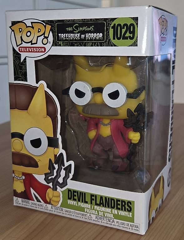 Figuren: Funko Pop Television - The Simpsons #1029 Devil Flanders – Gebraucht aus Lenzburg von Djroc