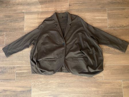 Rundholz Sweat Jacke Gr. OS schlammgrün