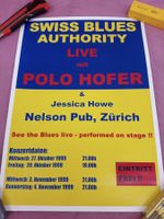 Original Polo Hofer Konzert-Plakat von 1999, Zürich!