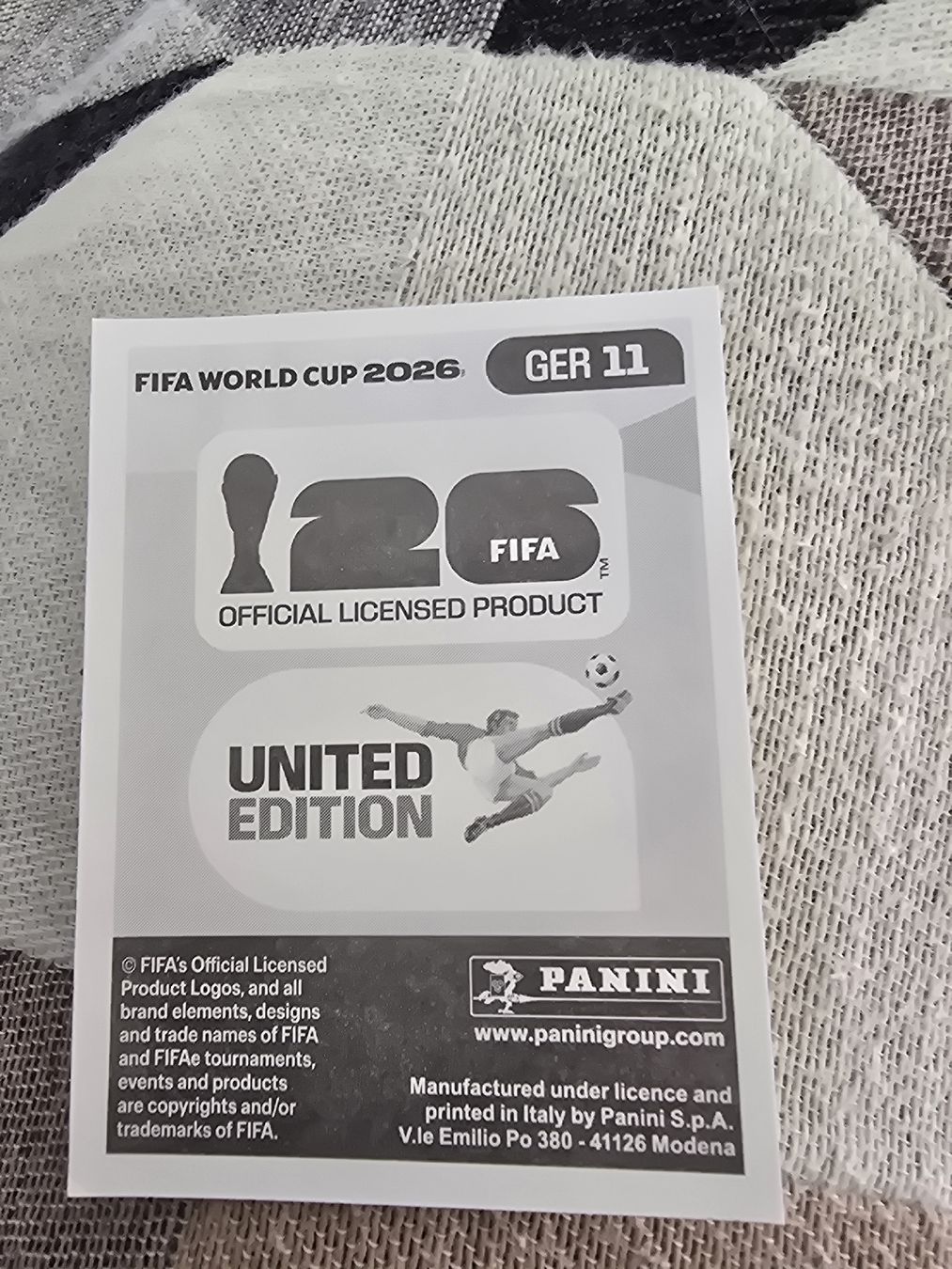 Panini Carte collezionabili: Panini WM 26 GER11 Florian Wirz – Nuovo (secondo la descrizione) da Tennwil venduto da mal_2fhf 1