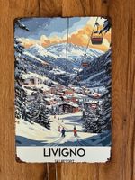 Ligivno Ski Resort - schönes Blechschild - 20x30 CM - neu!