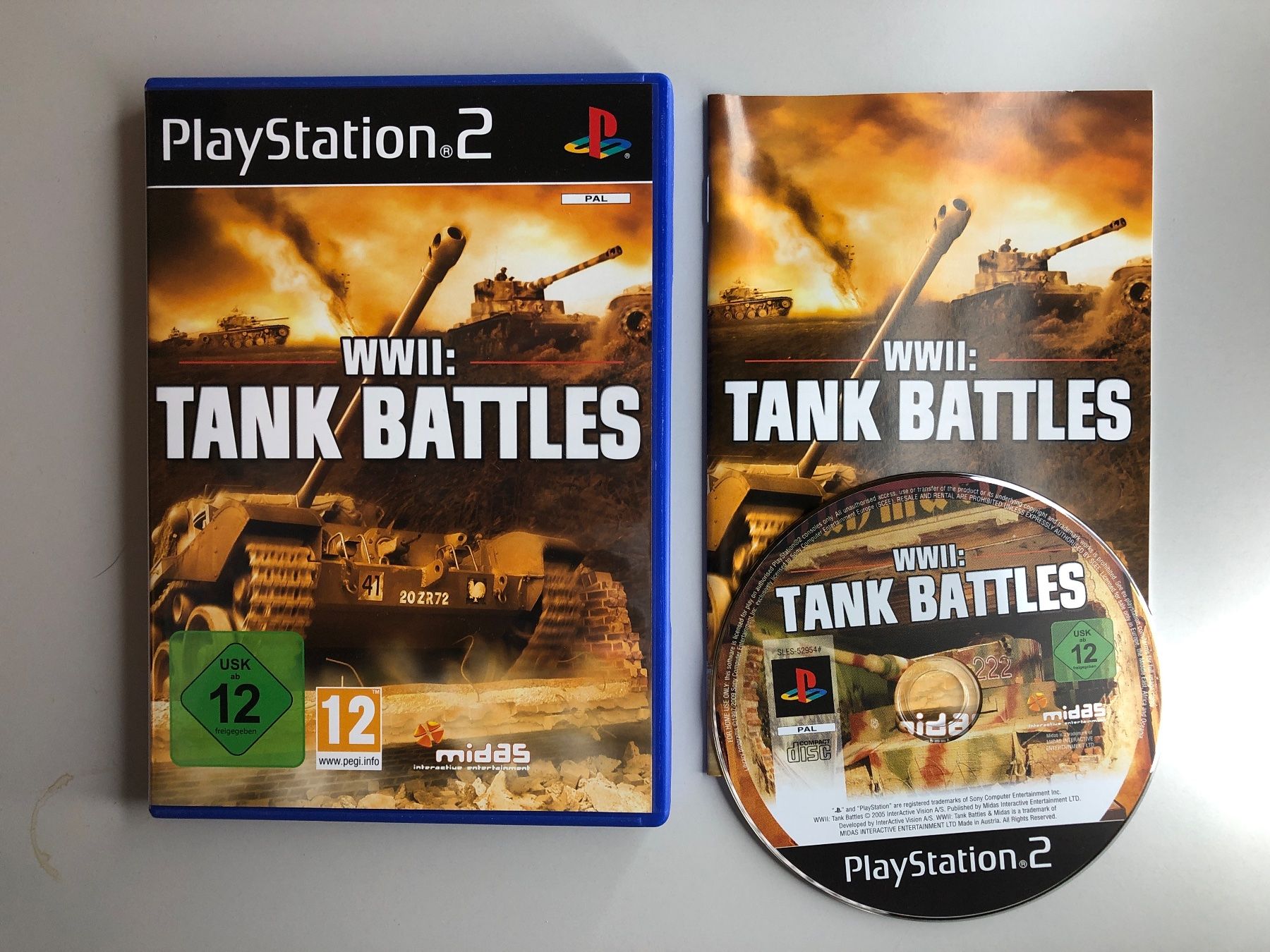 Sony Giochi: WWII: Tank Battles - PS2 – Usato da St.gallen venduto da taduz
