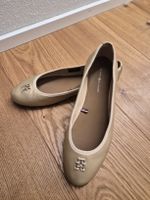 Ballerinas Tommy Hilfiger gold Leder Grösse 39