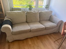 Sofa 3 Sitzer (Beige)