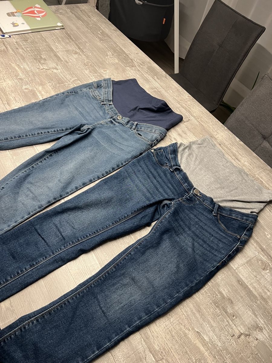 Jeans: 2 Umstandsmode Jeans Grösse M – Gebraucht aus Niederhelfenschwil von tab_xlc7 1