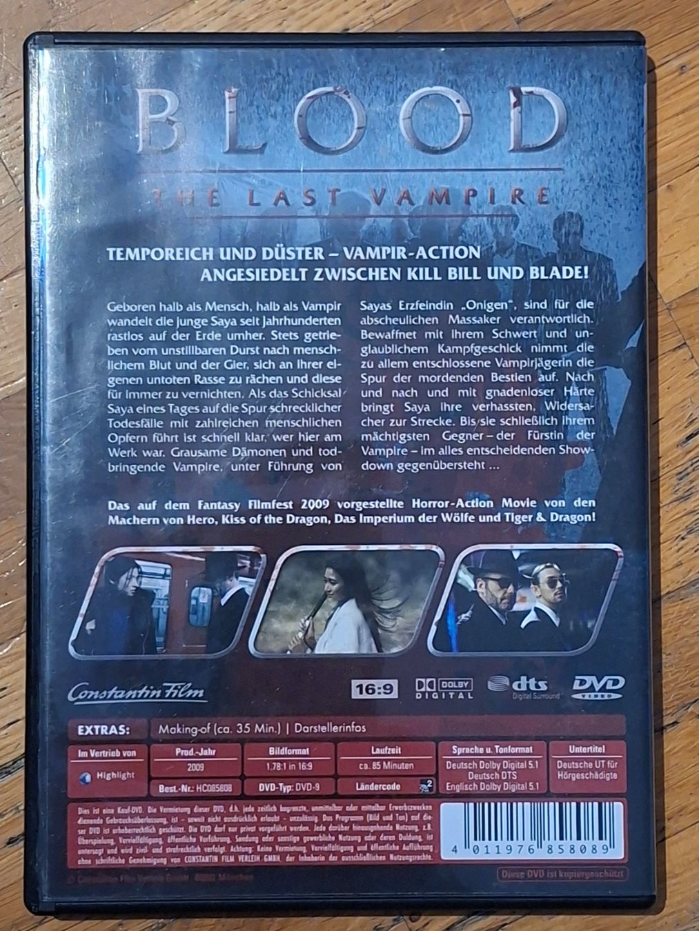 Alle DVDs: Blood - The Last Vampire – Gebraucht aus Wallisellen von Sawr 1