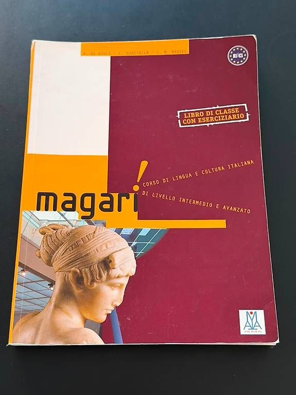 Libri: "Magari" B1-C1 Italian language course manual – Usato da Zürich venduto da emi_j76q
