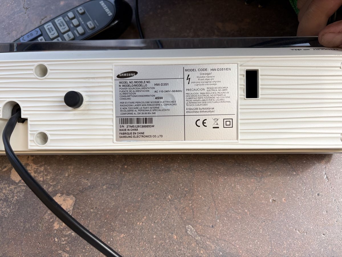 Samsung Heimkino: Soundbar Samsung  – Gebraucht aus Embrach von Salvuzzo77 3