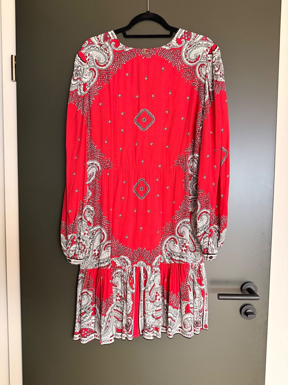 Twinset Vestiti: Robe rouge Twin-set à motifs originaux – Nuovo (secondo la descrizione) da Glion venduto da CASU66 1