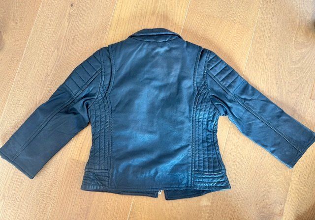 Giacche & Cappotti: Neue Leder Kinderjacke – Nuovo (secondo la descrizione) da Spiegel b. Bern venduto da hopplas 1