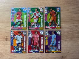 Soccer Lot 6 Cards POWER UP Adrenalyn World Cup 2026
